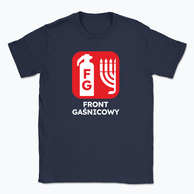 Koszulka męska FRONT GAŚNICOWY #BRAUN2025