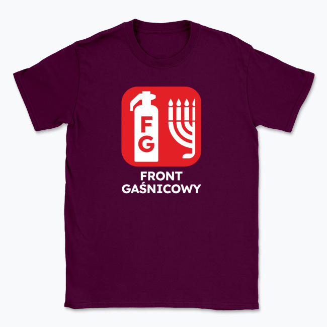 Koszulka męska FRONT GAŚNICOWY #BRAUN2025