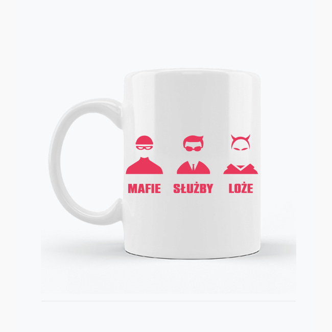 Kubek "MAFIE SŁUŻBY LOŻE"