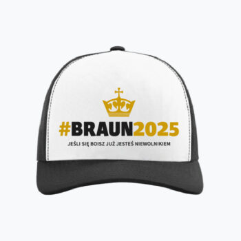 Czapka z daszkiem #BRAUN2025 Grzegorz Braun 2025