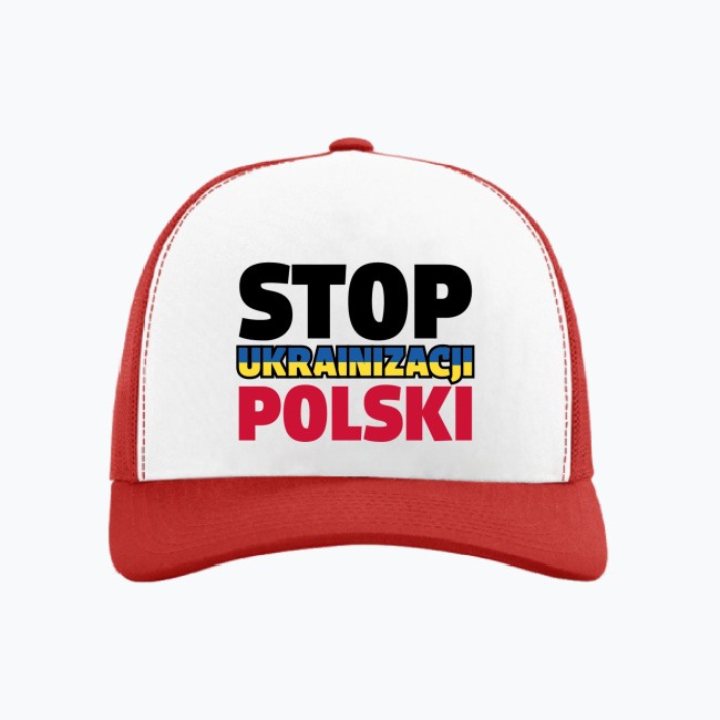 Czapka z daszkiem STOP UKRAINIZACJI POLSKI