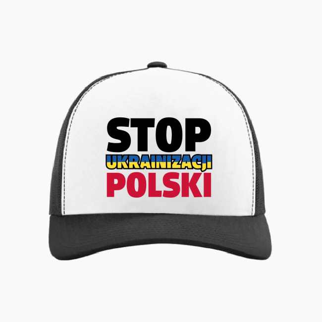 Czapka z daszkiem STOP UKRAINIZACJI POLSKI