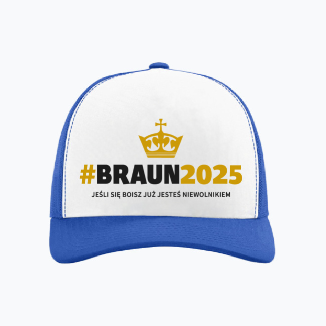 Czapka z daszkiem #BRAUN2025 Grzegorz Braun 2025