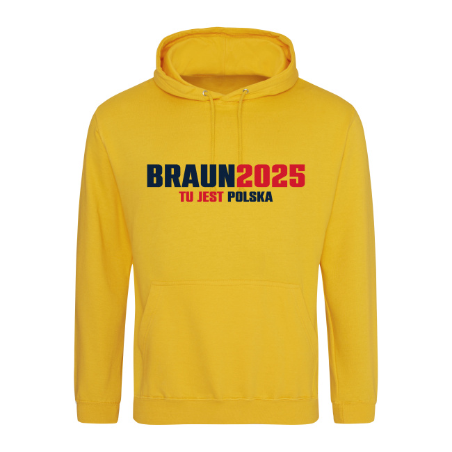 Bluza męska BRAUN2025 TU JEST POLSKA