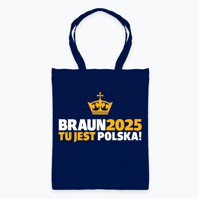 Torba BRAUN2025 TU JEST POLSKA!