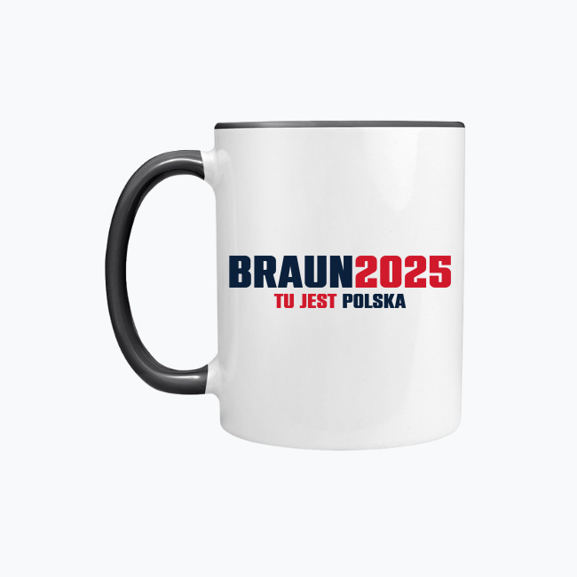 Kubek BRAUN2025 TU JEST POLSKA