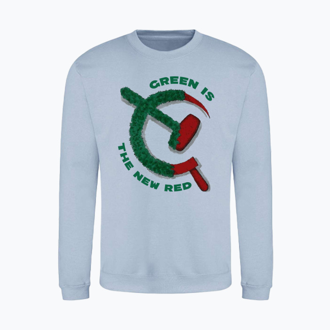 Bluza męska bez kaptura ZIELONY WAŁ