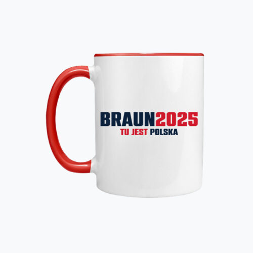 Kubek BRAUN2025 TU JEST POLSKA
