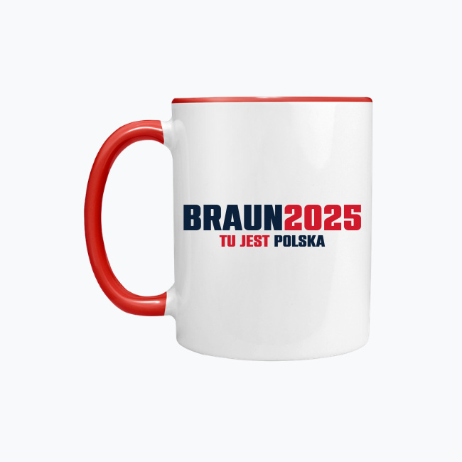 Kubek BRAUN2025 TU JEST POLSKA