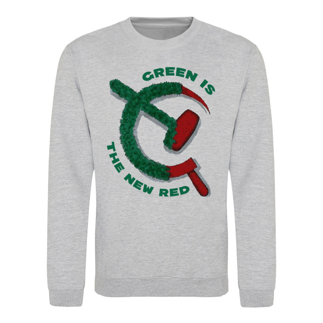 Bluza męska bez kaptura ZIELONY WAŁ